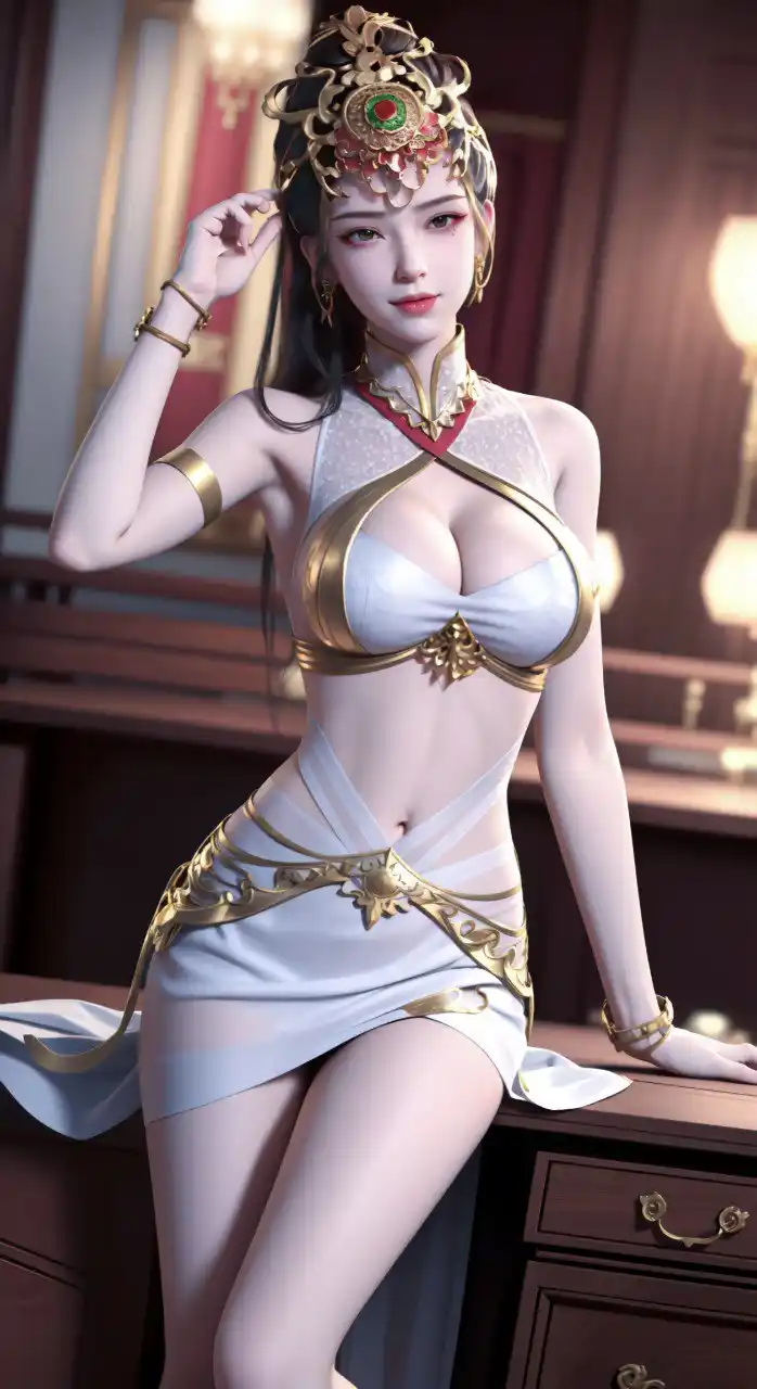 AI绘图 : 天女蕊