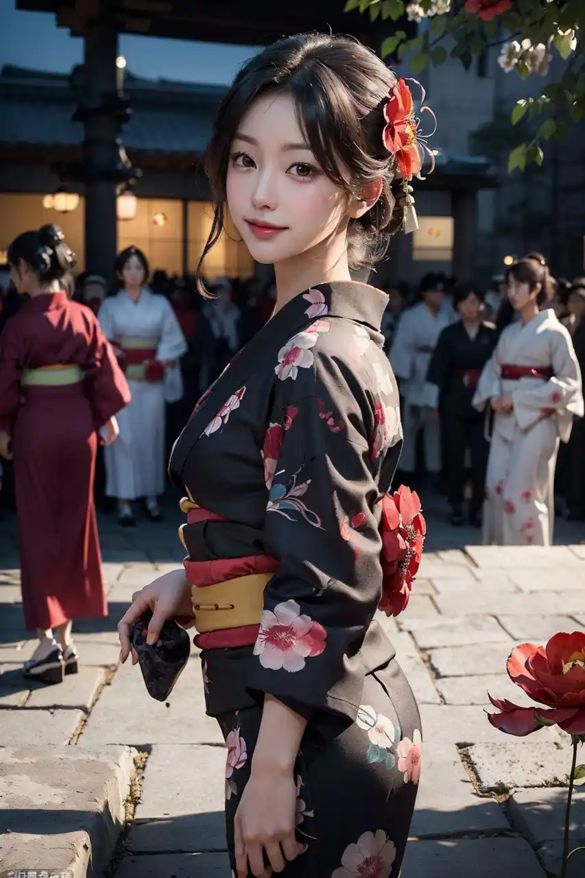 AI : No50 Japan Kimono