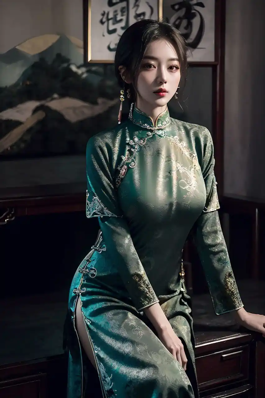 AI : No65 Cheongsam Chinese