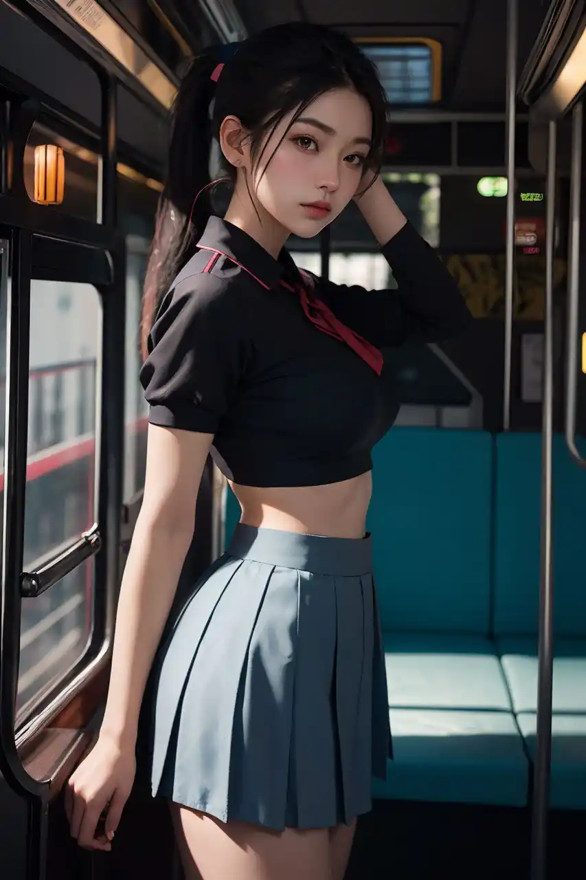 AI : No87 Girl Bus_extras