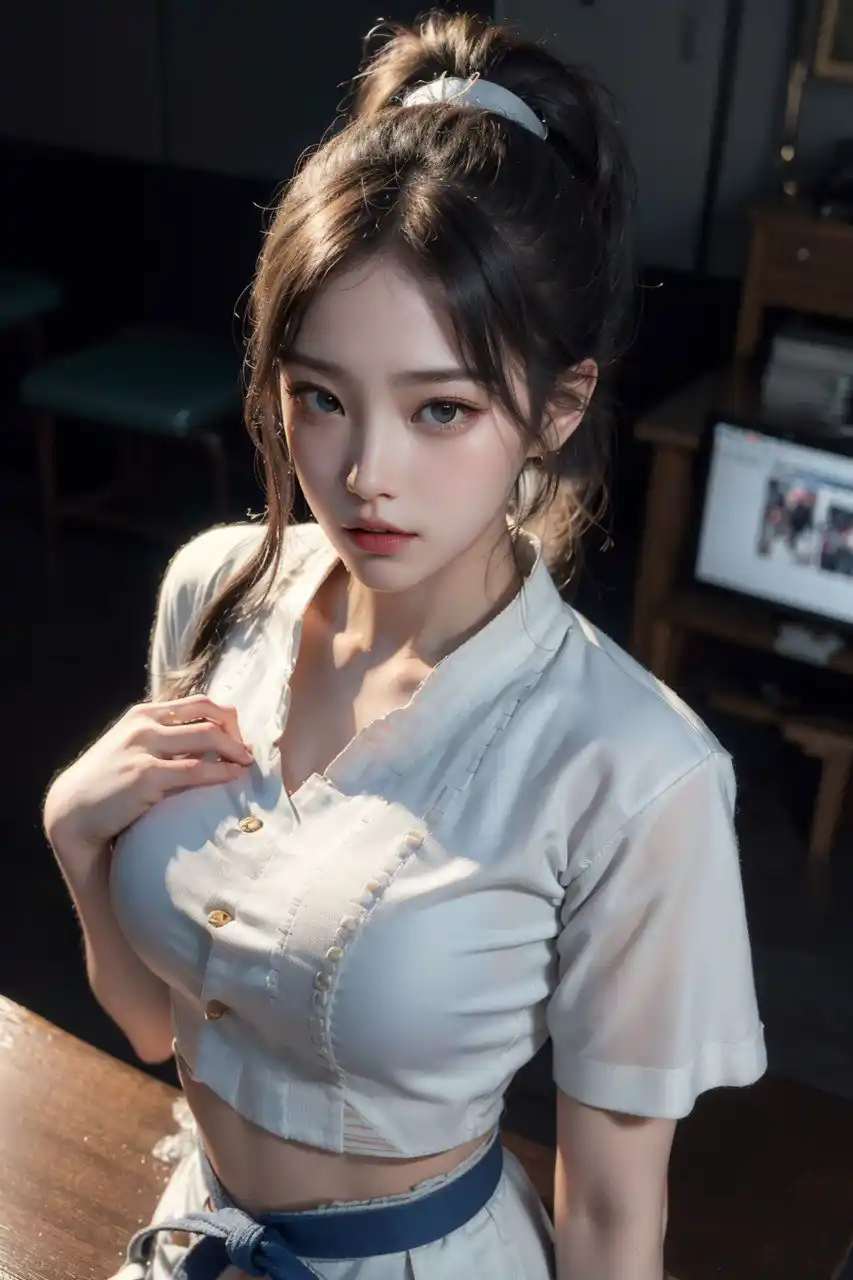 AI : No108  Karate Girl
