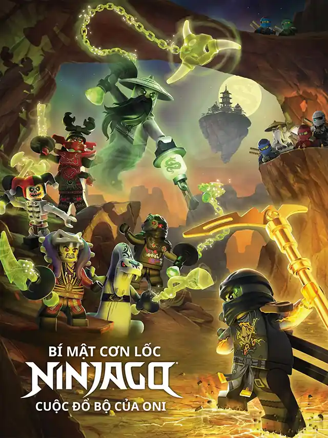 Bí Mật Cơn Lốc Ninjago: Cuộc Đổ Bộ Của Oni (Phần 10) SeeTV Lồng Tiếng