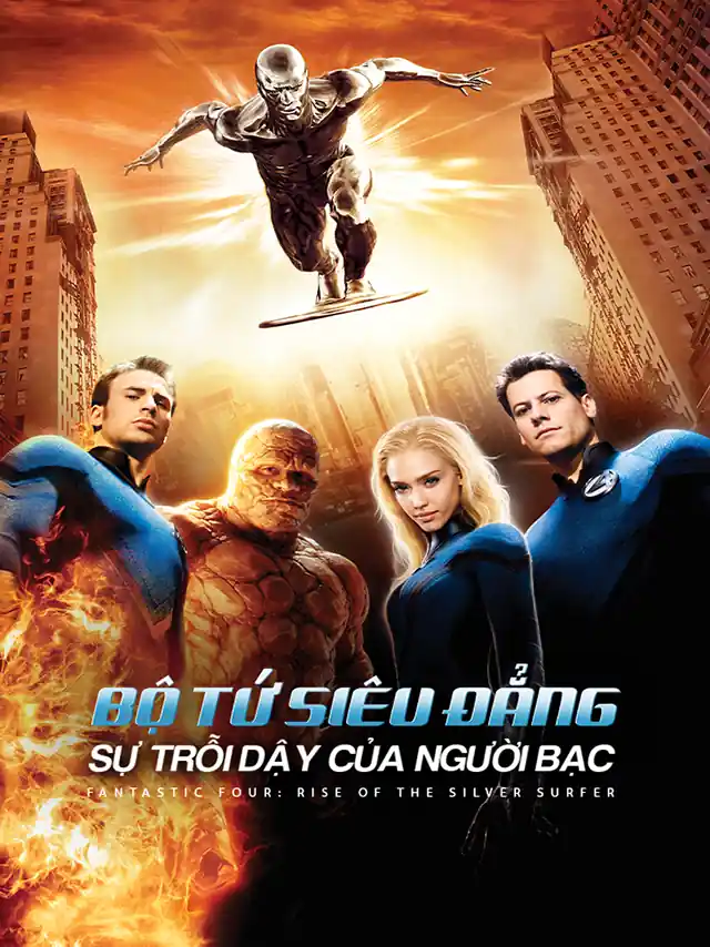 Bộ Tứ Siêu Đẳng 2: Sự Trỗi Dậy Của Người Bạc HTV3 Lồng Tiếng