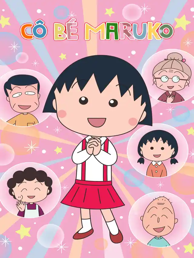 Poster phim Cô Bé Maruko (Phần Mới) FPT Lồng Tiếng