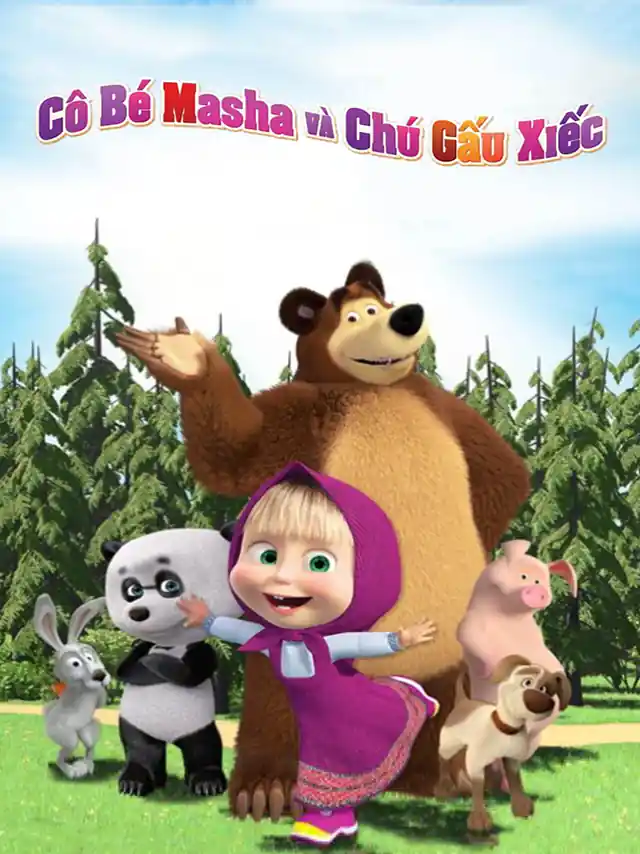 Cô Bé Masha Và Chú Gấu Xiếc | Cô Bé Siêu Quậy Và Chú Gấu Xiếc | Masha và bạn Gấu (Phần 2) HTV3 Lồng Tiếng
