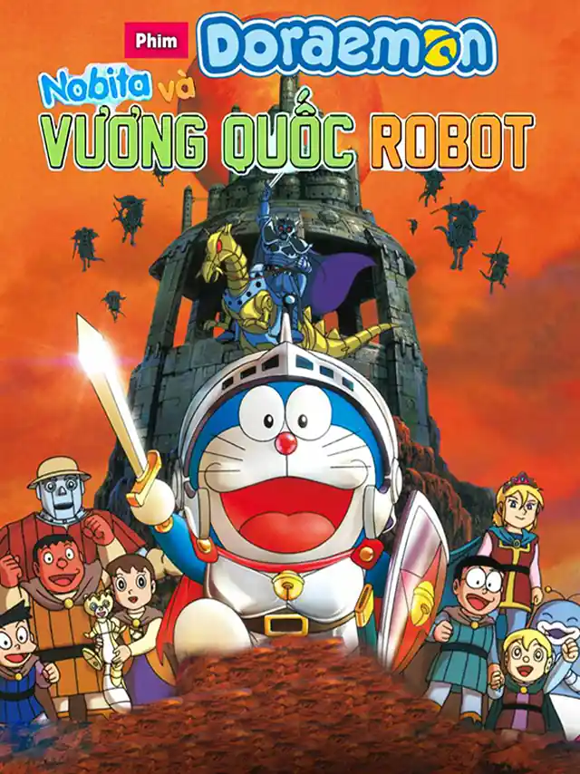 Doraemon Movie 23: Nobita Và Vương Quốc Robot HTV3 Lồng Tiếng