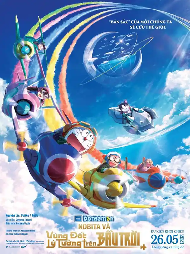 Doraemon Movie 42: Nobita Và Vùng Đất Lý Tưởng Trên Bầu Trời ACE Lồng Tiếng