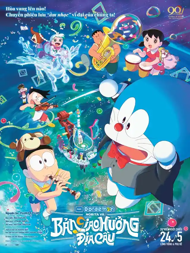 Doraemon Movie 43: Nobita Và Bản Giao Hưởng Địa Cầu ACE Lồng Tiếng
