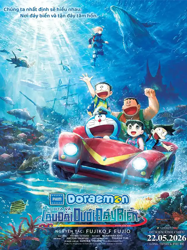 Doraemon Movie 45: Nobita Và Lâu Đài Dưới Đáy Biển ACE Lồng Tiếng