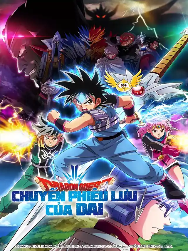 Dragon Quest: Chuyến Phiêu Lưu Của Dai | Dấu Ấn Rồng Thiêng POPS Lồng Tiếng