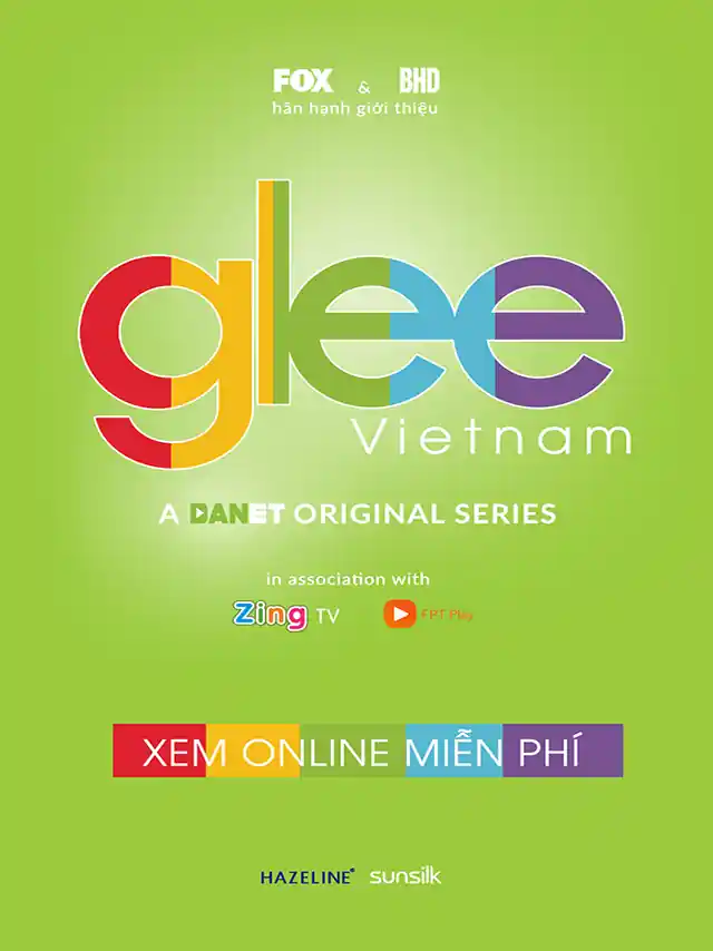 Poster phim Glee Việt Nam | Con Đường Âm Nhạc DANET Tiếng Việt