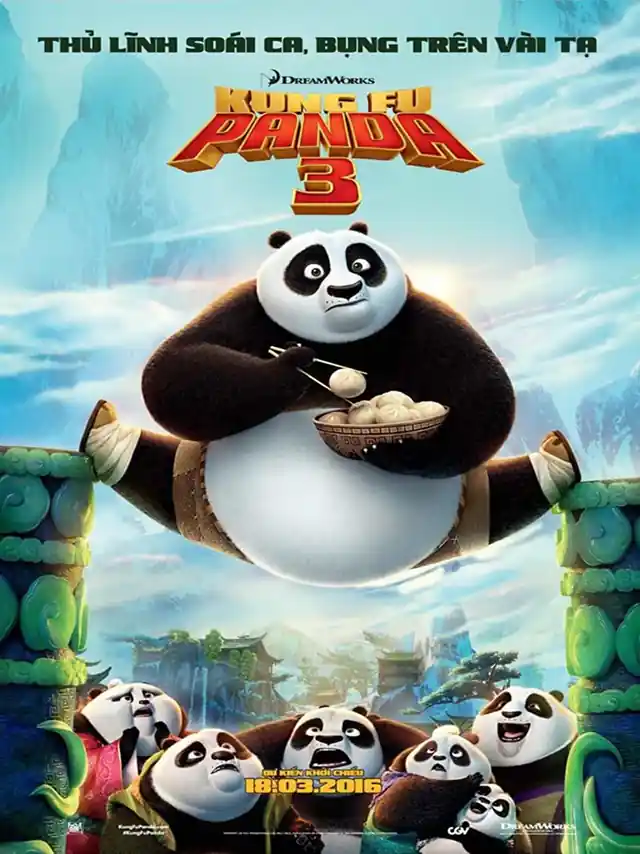 Poster phim Kung Fu Panda 3: 2016 Lồng Tiếng