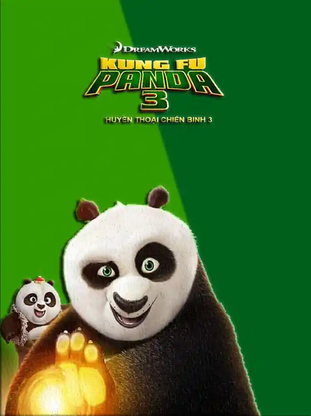 Poster phim Kung Fu Panda 3: Huyền Thoại Chiến Binh HTV3 Lồng Tiếng