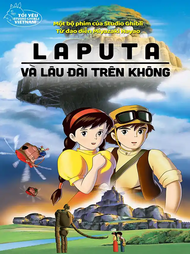 Laputa Lâu Đài Trên Không Netflix Lồng Tiếng