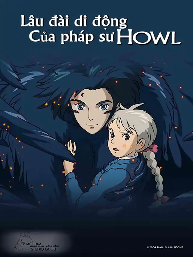 Lâu Đài Bay Của Pháp Sư Howl Netflix Lồng Tiếng