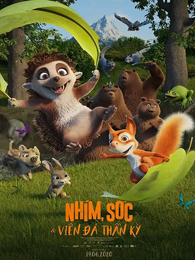 Poster phim Nhím Sóc Và Viên Đá Thần Kỳ Lồng Tiếng