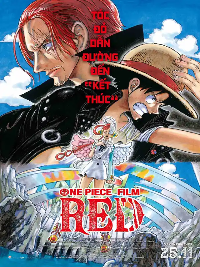 Poster phim One Piece: Film Red TVH Thuyết Minh