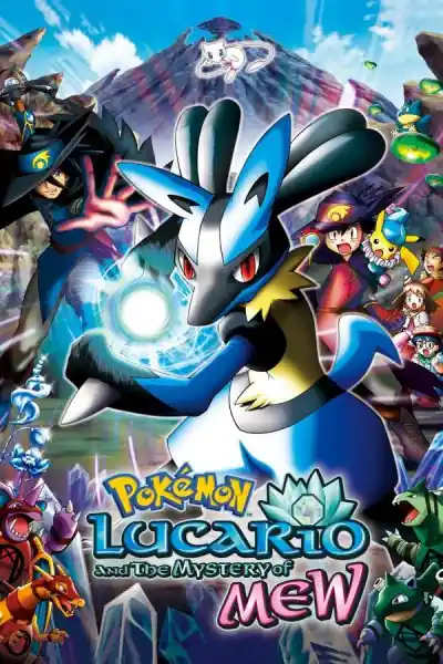 Poster phim Pokémon (Movie 08): Mew Và Người Hùng Của Ngọn Sóng Lucario