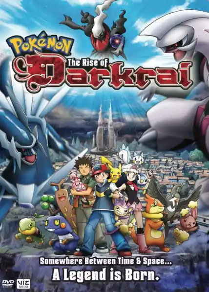 Poster phim Pokémon (Movie 10):  Cuộc Đối Đầu Giữa Dialga Vs Palkia Vs Darkrai