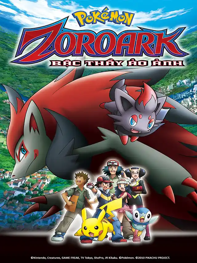 Pokémon Movie 13: Zoroark Bậc Thầy Ảo Ảnh HTV3 Lồng Tiếng