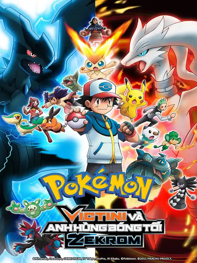 Pokémon Movie 14: Victini Và Anh Hùng Bóng Tối Zekrom HTV3 Lồng Tiếng