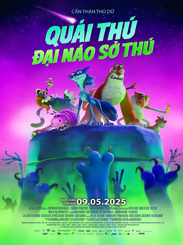 Quái Thú Đại Náo Sở Thú | Đêm Kinh Hoàng ở Sở Thú [Rổ Phim] Thuyết Minh