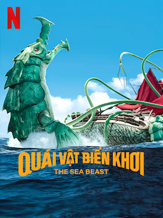 Poster phim Quái Vật Biển Khơi Netflix Lồng Tiếng