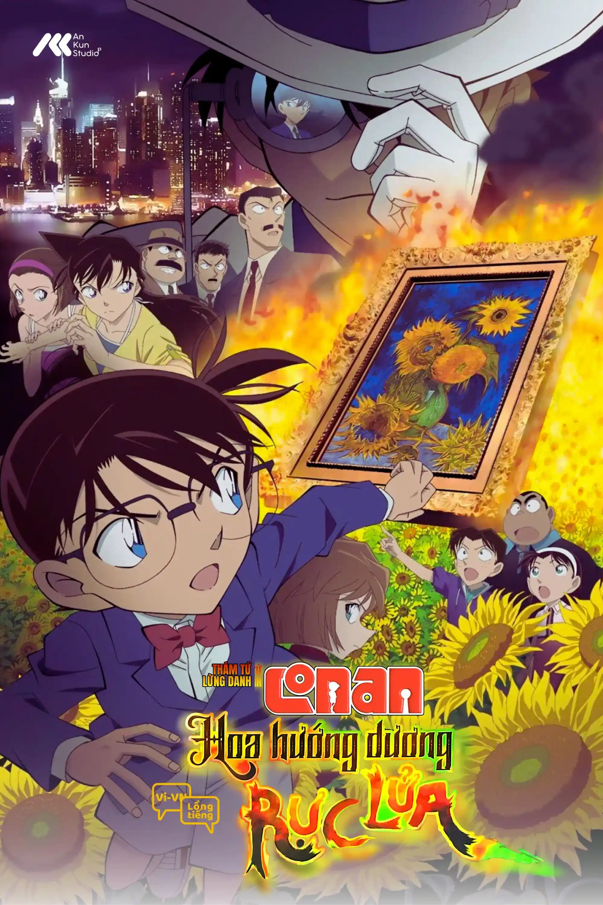 Thám Tử Lừng Danh Conan (Movie 19): Hoa Hướng Dương Rực Lửa