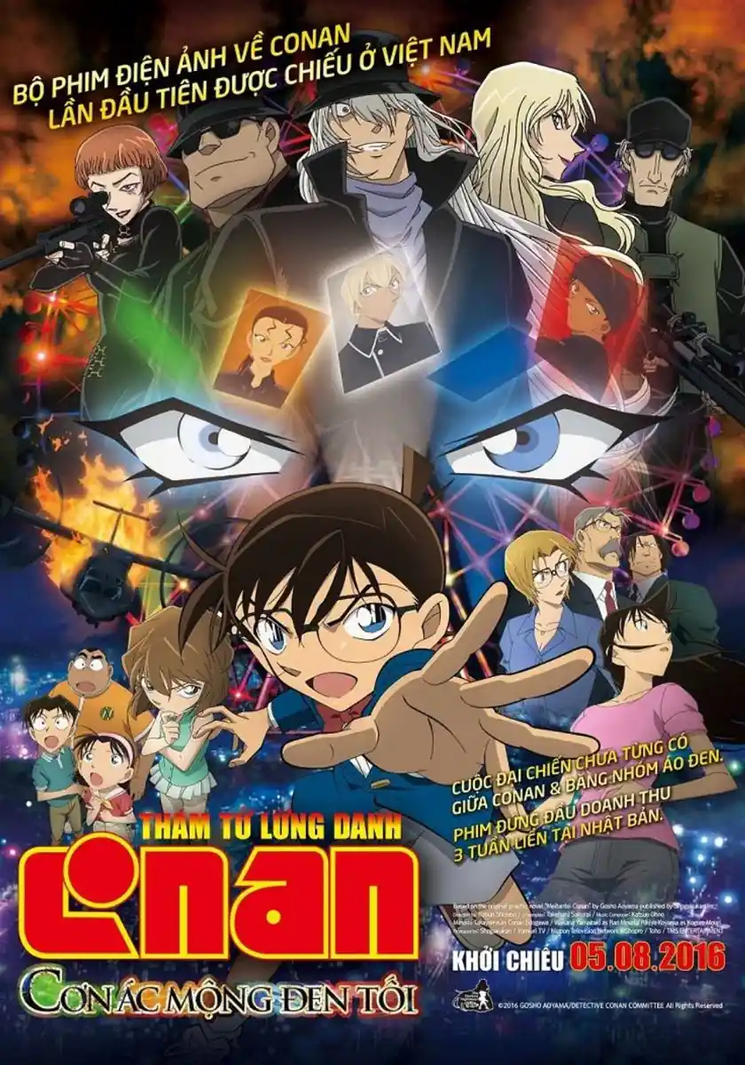 Thám Tử Lừng Danh Conan (Movie 20): Cơn Ác Mộng Đen Tối