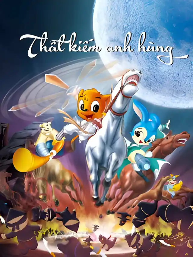 Poster phim Thất Kiếm Anh Hùng (Phần 3) HTV3 Lồng Tiếng