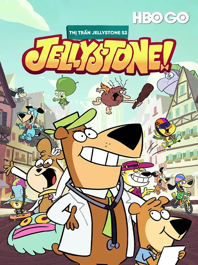 Poster phim Thị Trấn Jellystone (Phần 2) HBO Thuyết Minh