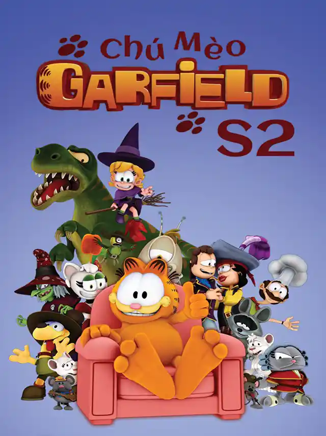 Poster phim (TV Series): Chú Mèo Garfield Phần 2 Kplus Thuyết Minh