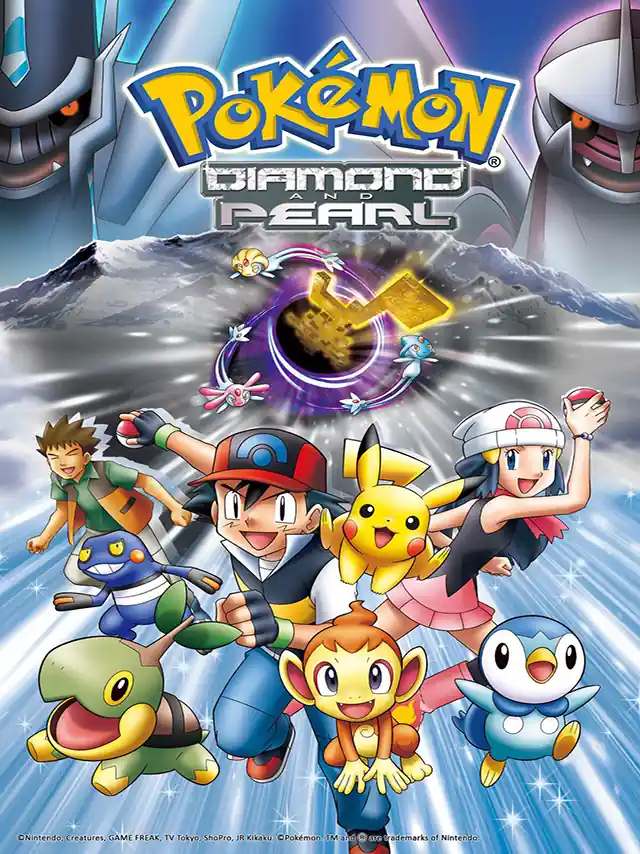 Poster phim (TV Series): Pokémon S10 - Kim Cương và Ngọc Trai ACE Lồng Tiếng