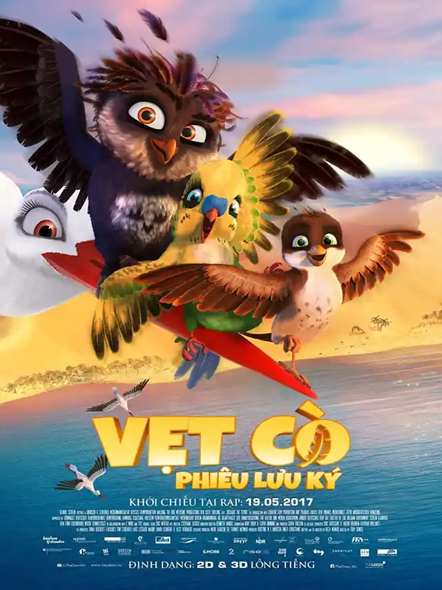 Poster phim Vẹt Cò Phiêu Lưu Ký TVH Thuyết Minh