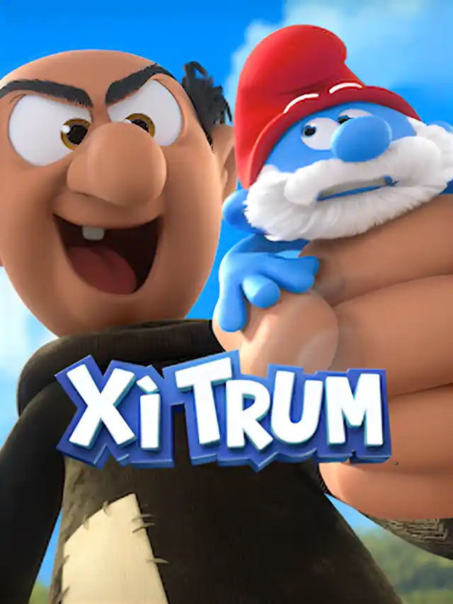Poster phim Xì Trum 3D HTV3 Lồng Tiếng