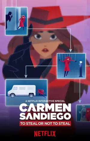 Poster phim Carmen Sandiego: Trộm Hay Không Trộm