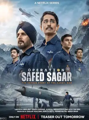 Poster phim Chiến Dịch Safed Sagar: Nhiệm Vụ Siêu Cao Của Không Quân